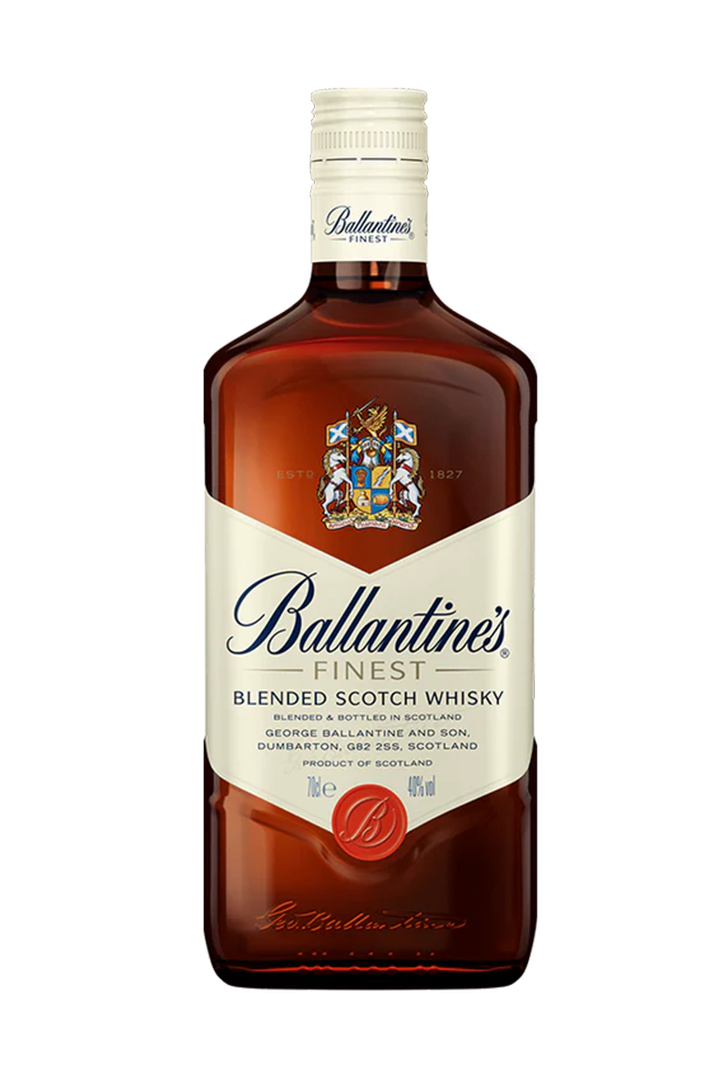 Ballantine's Finest blended Scotch whisky 750ml bottle
