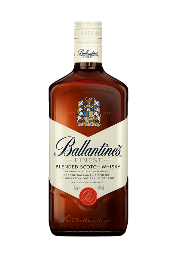 Ballantine's Finest blended Scotch whisky 750ml bottle