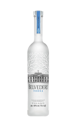 Belvedere Polish rye vodka 700ml bottle