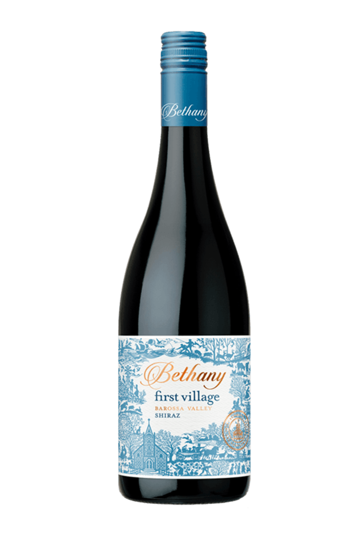 Bethany First Village Shiraz 2022 Australian Shiraz red wine 750ml glass bottle