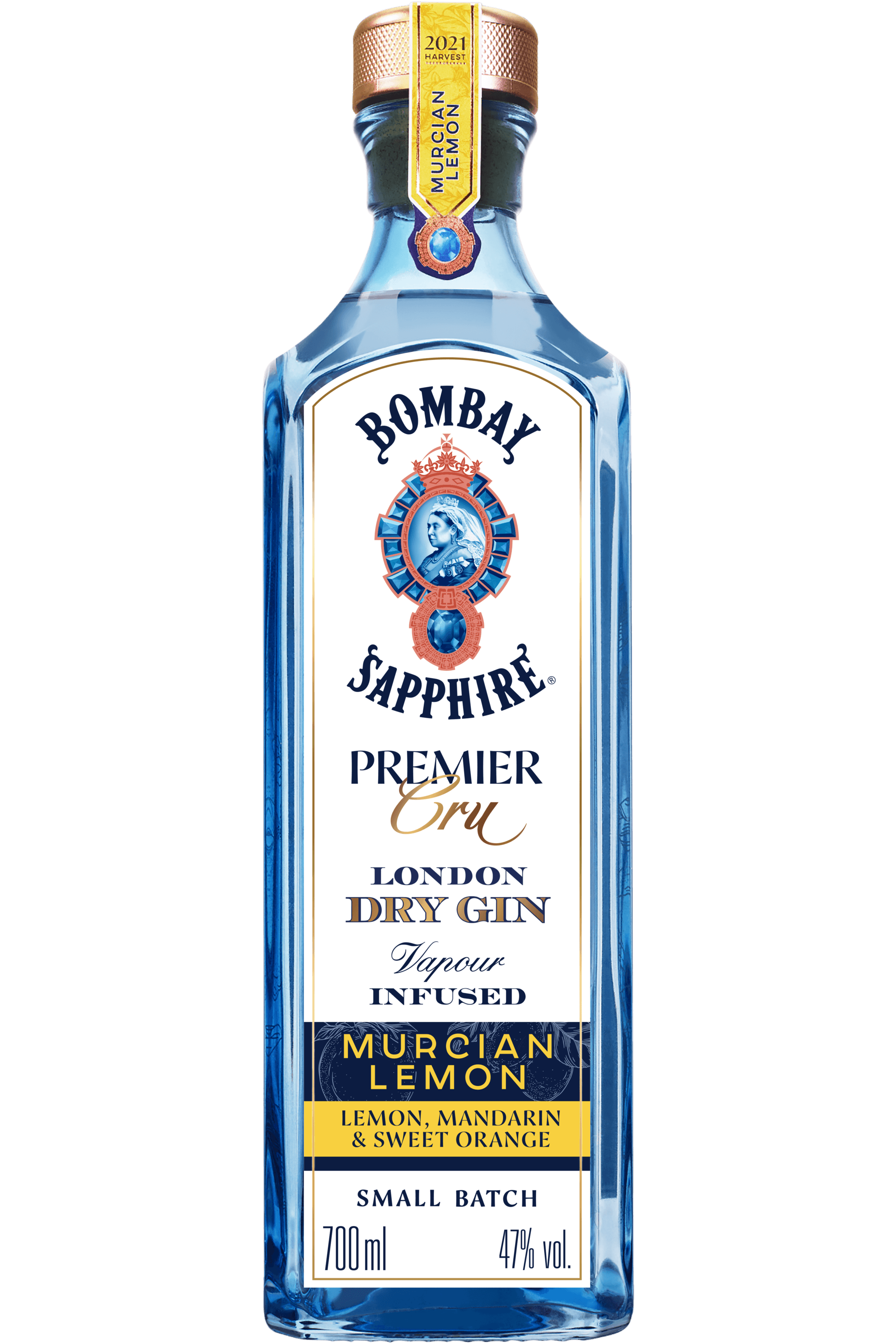 Bombay Sapphire Premier Cru Murcian Lemon Gin 70CL