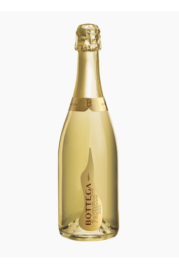 Bottega Poeti Prosecco Spumante DOC Extra Dry Italian Prosecco Extra Dry sparkling wine 750ml glass bottle
