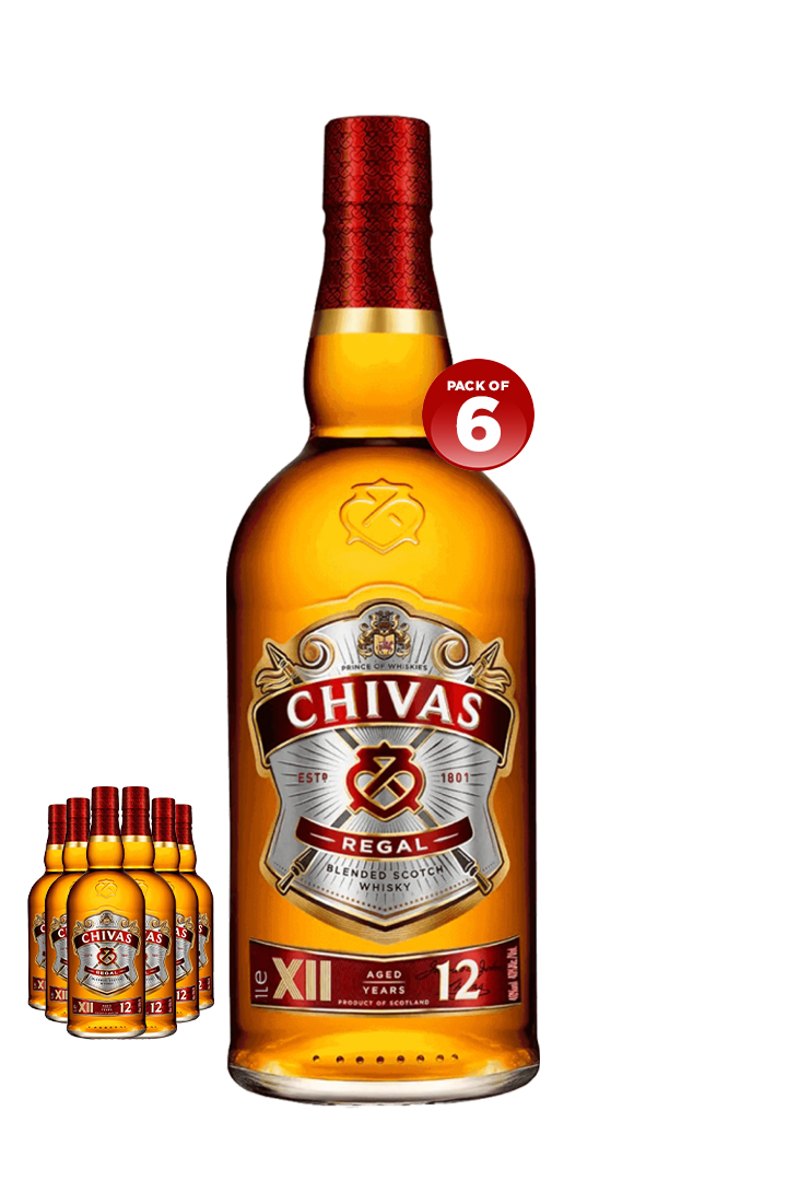 Chivas Regal 12Y 1L (PACK OF 6)