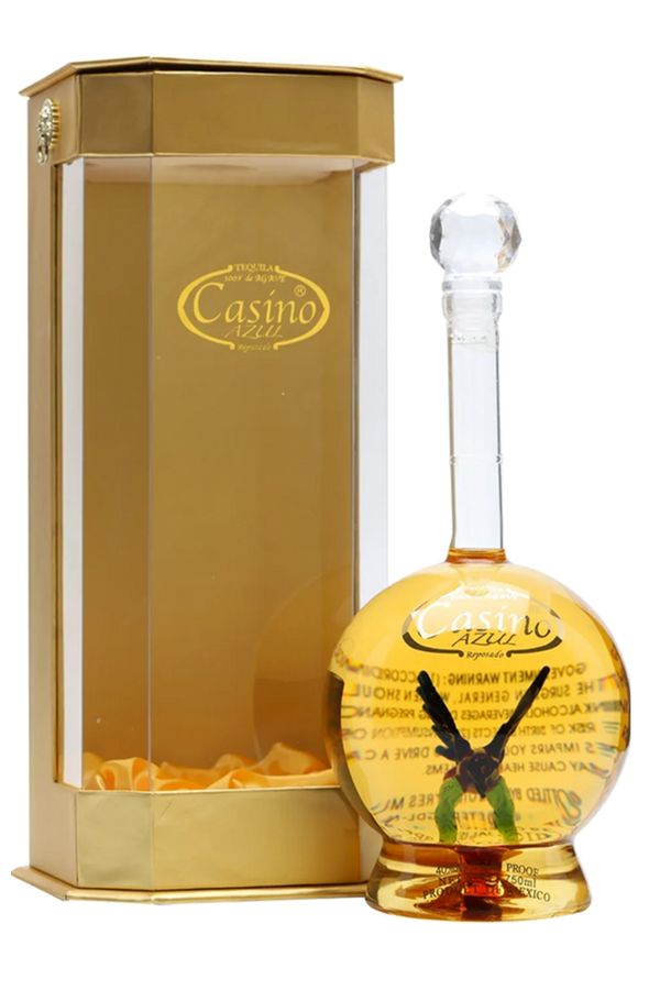 Casino Azul Reposado Mexican tequila 700ml bottle