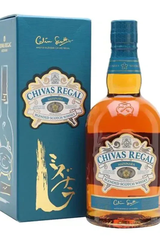 Chivas Regal Mizunara Japanese oak finished blended Scotch whisky 700ml bottle