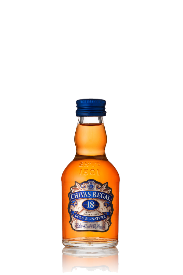 Chivas Regal 18 Year Old Blended Scotch 50ML - Compare prices in UAE