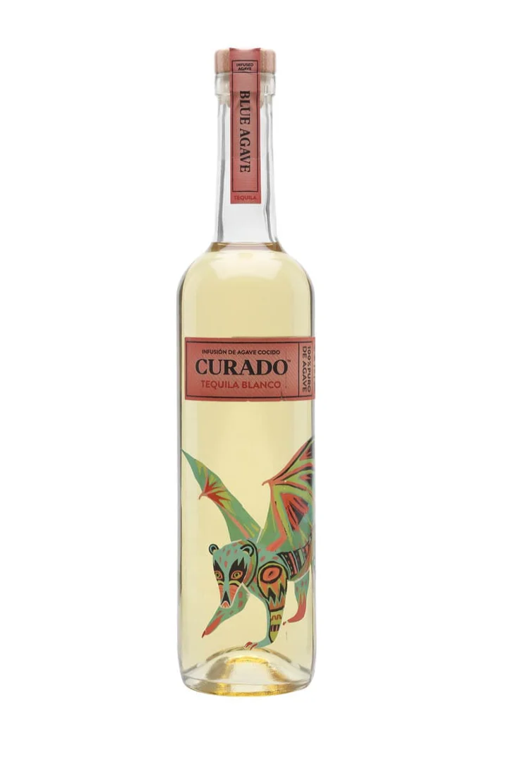 Curado blue agave infused Mexican tequila 700ml bottle