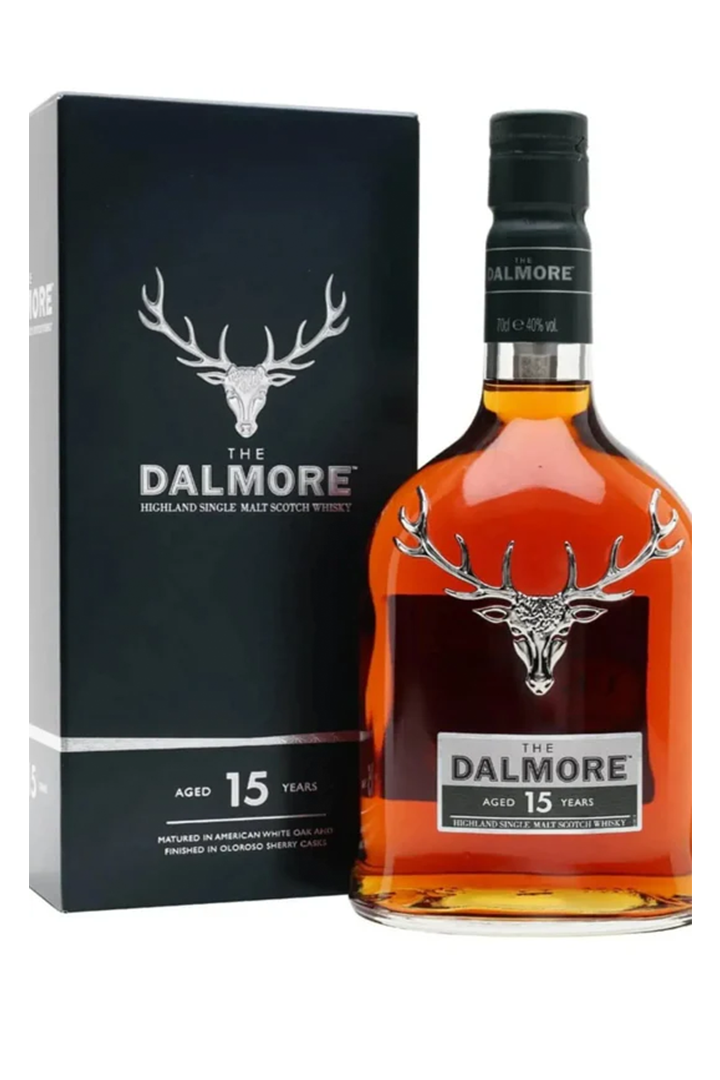 The Dalmore 15 year old Highland single malt Scotch whisky 700ml bottle