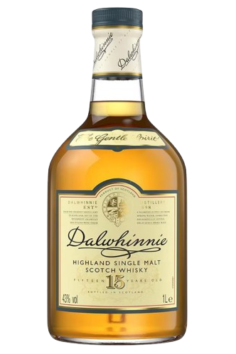 Dalwhinnie 15 year old Highland single malt Scotch whisky 1 litre bottle