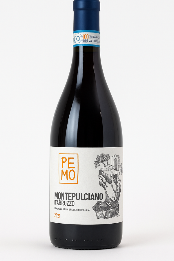 PEMO Montepulciano d’Abruzzo DOC 2021 75CL
