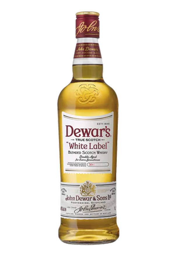 Dewar's White Label blended Scotch whisky 1 litre bottle