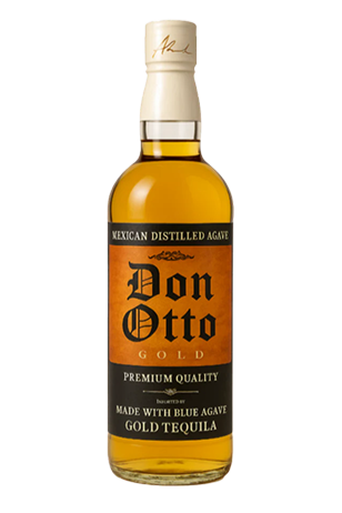 Don Otto gold Mexican tequila 1 litre bottle