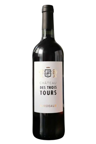 Château Des Trois Tours Bordeaux Rouge Aop Rouge- 75Cl