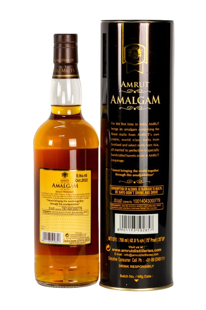Amrut Amalgam Pure Malt Whisky 75CL