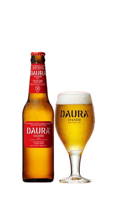 Estrella Daura Lager Bottle 33CL