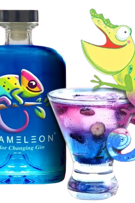 Chameleon Color Changing Gin 75CL