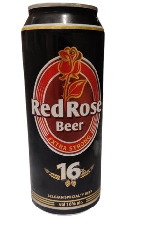 Red Rose Strong  16% Can 50CL