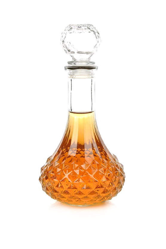 Vintage-Style Glass Whisky Decanter (1pcs)