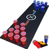 Beer Pong Table Mat With Glasses & Pong