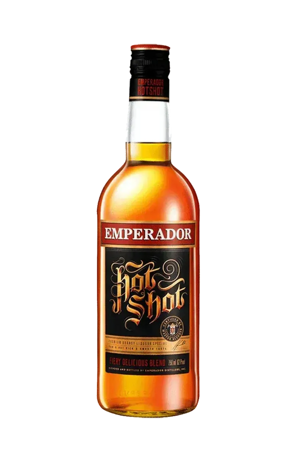 Emperador Hot Shot spiced brandy-based drink 750ml bottle