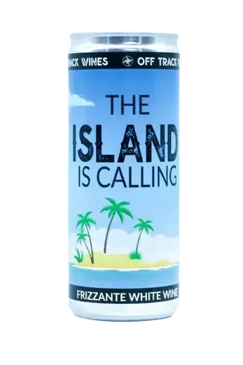 The Island Is Calling Frizzante White Wine 25CL