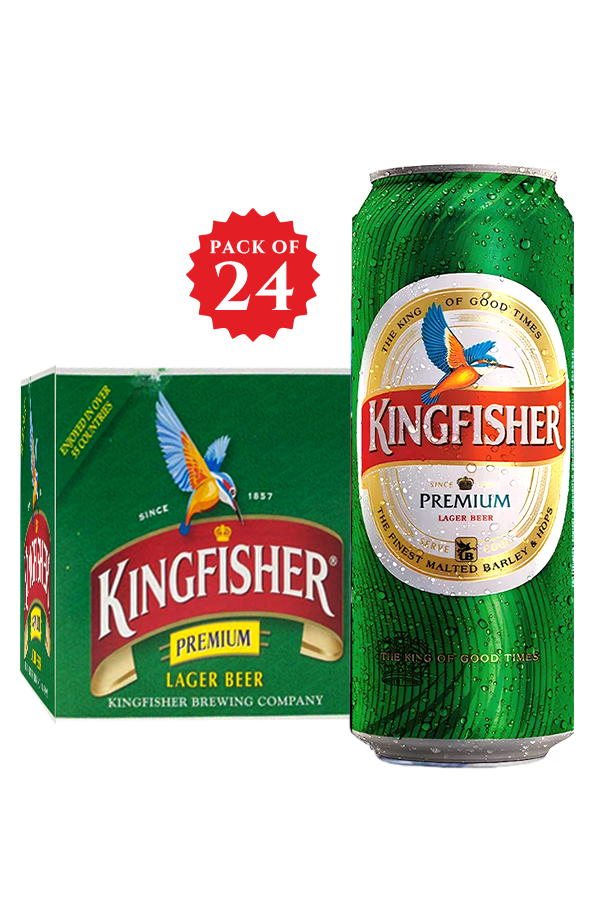 King Fisher Premium Lager Beer Can 50CL