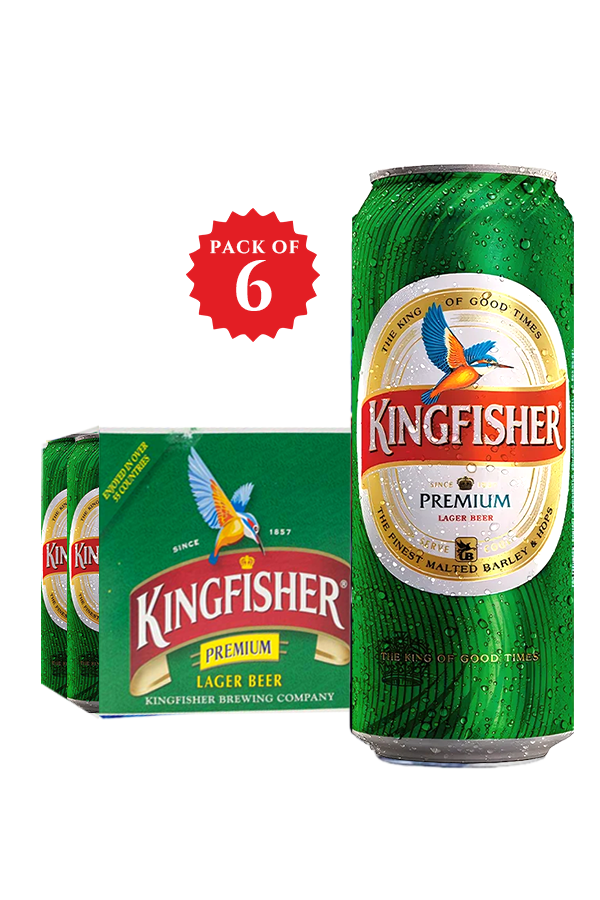 King Fisher Premium Lager Beer Can 50CL