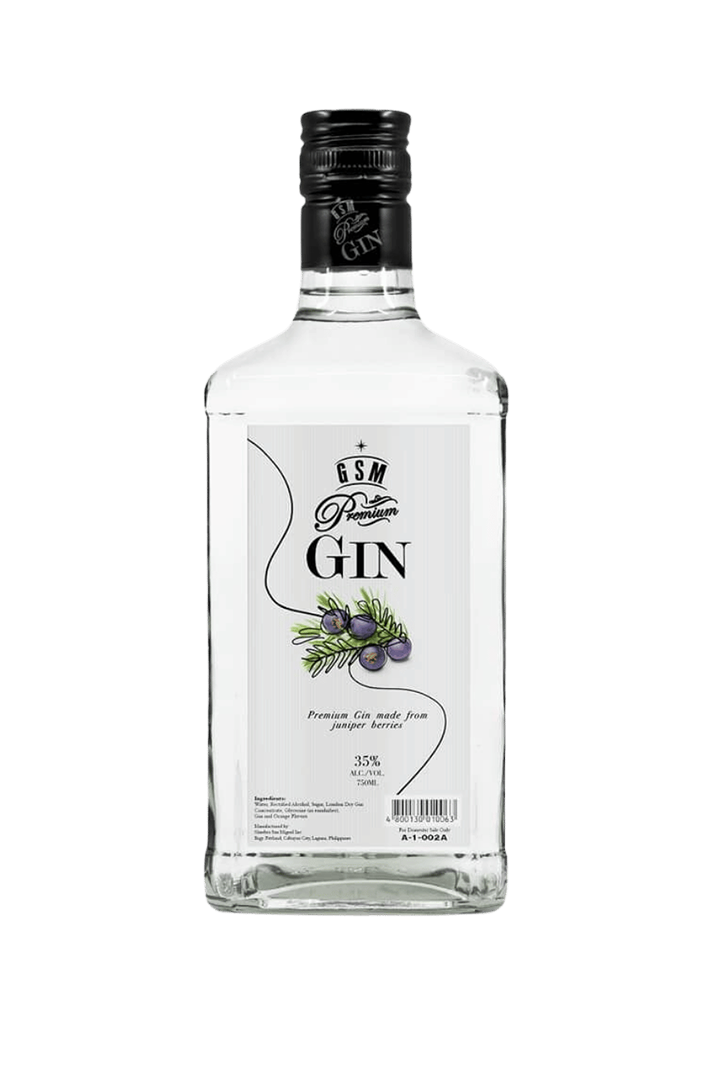 Ginebra San Miguel Premium Filipino gin 750ml bottle