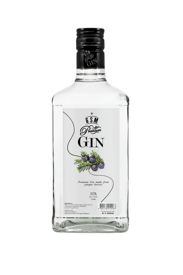 Ginebra San Miguel Premium Filipino gin 750ml bottle