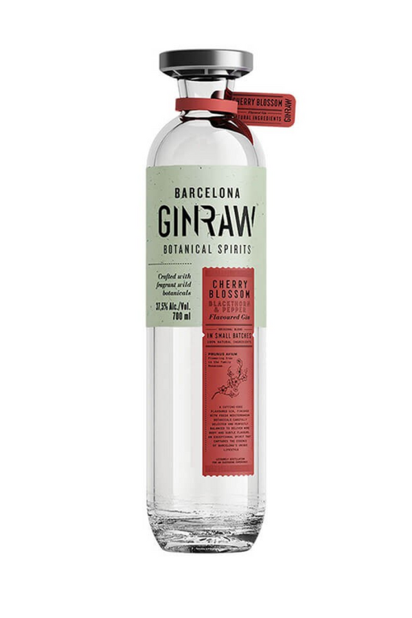 Ginraw Cherry Blossom Barcelona gastronomic gin 700ml bottle