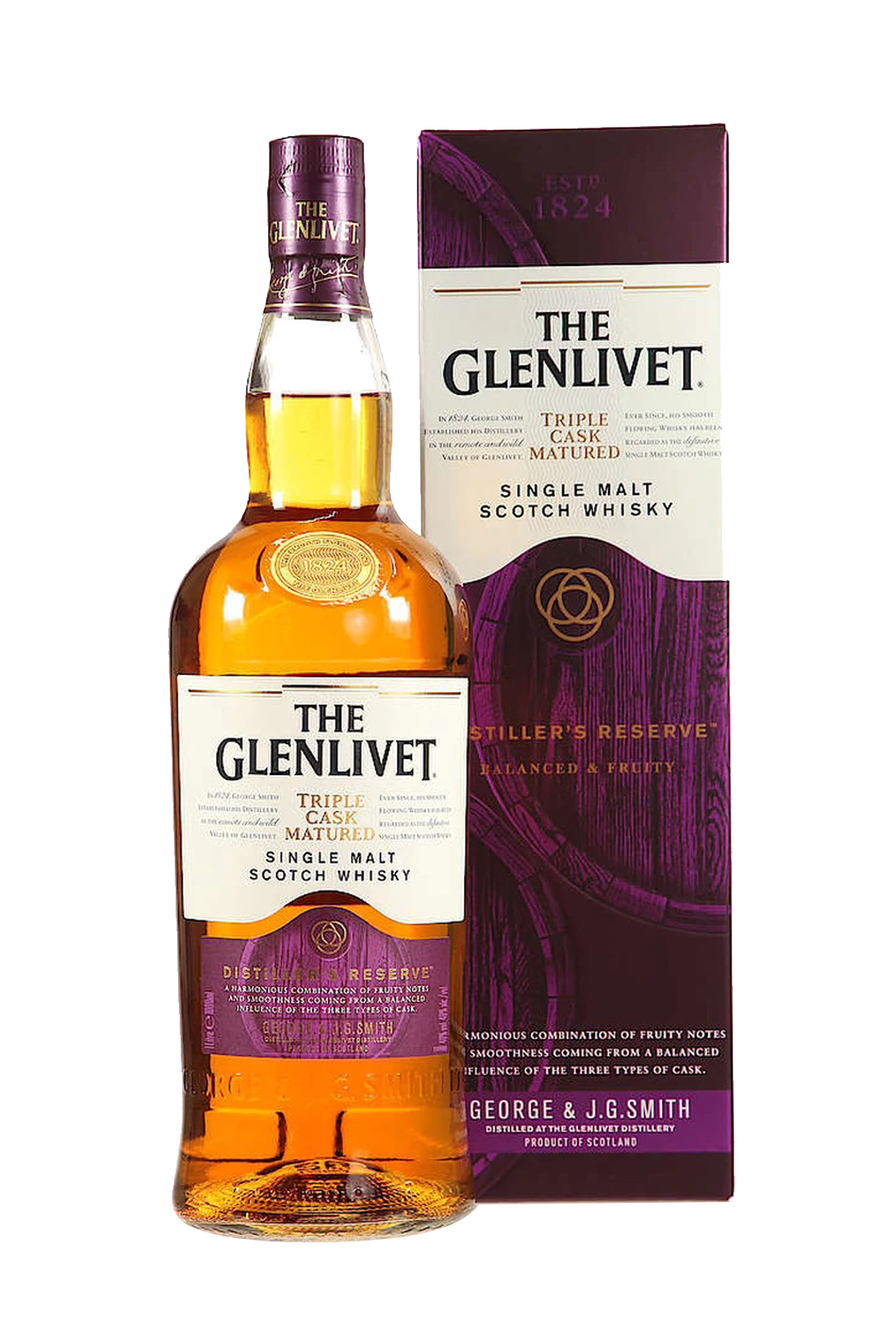 The Glenlivet Distiller's Reserve single malt whisky 1 litre bottle