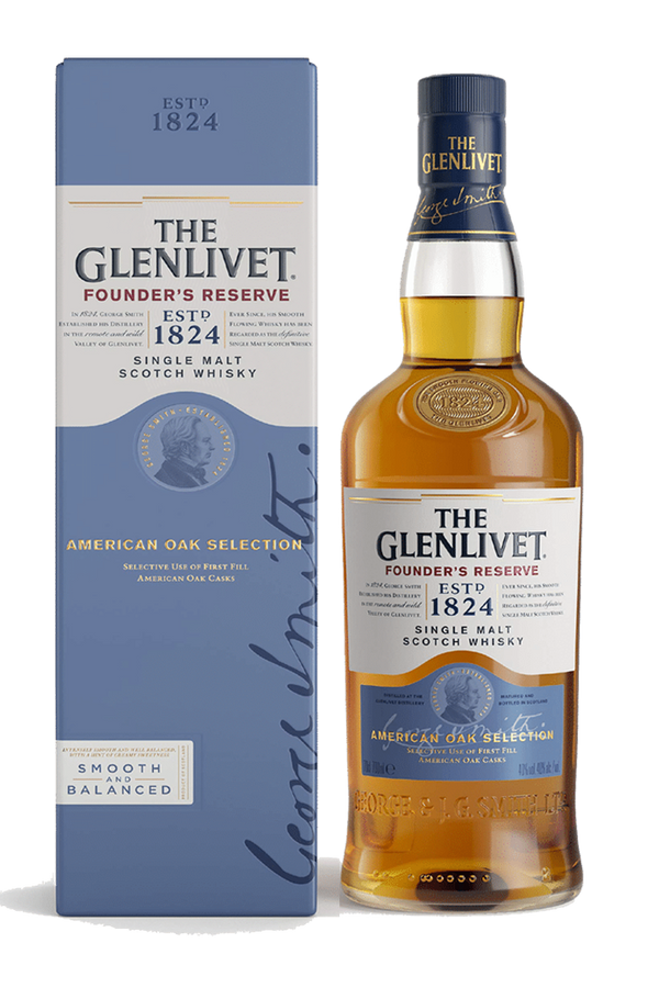 The Glenlivet Founder's Reserve Speyside single malt whisky 1 litre bottle