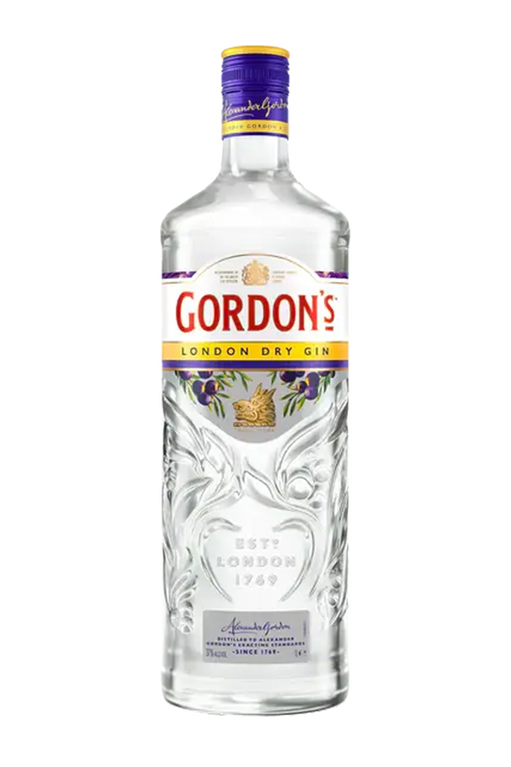 Gordon's London Dry Gin 1 litre green bottle