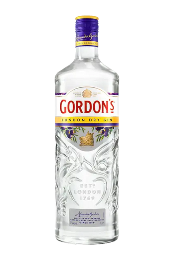 Gordon's London Dry Gin 1 litre green bottle