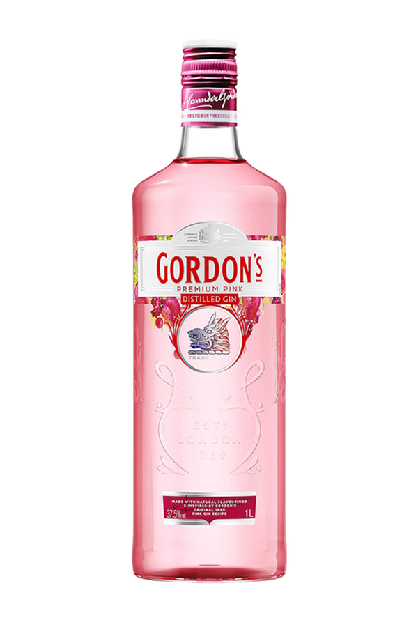 Gordon's Pink berry-flavoured gin 1 litre bottle