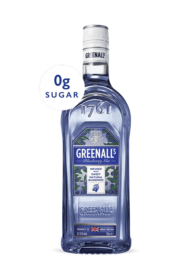 Greenall's Blueberry flavoured gin 700ml bottle
