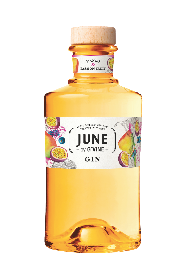 June by G'Vine mango and passion fruit gin liqueur 700ml bottle