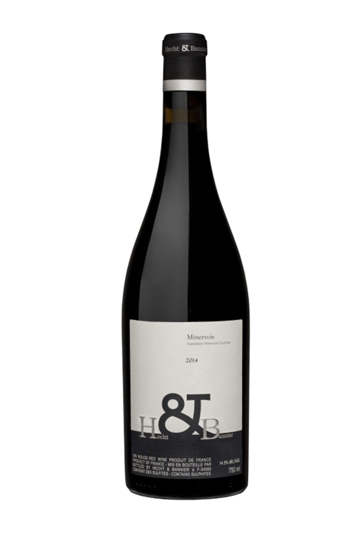 H&B Languedoc AOC Rouge 2014 French Languedoc red wine 750ml glass bottle