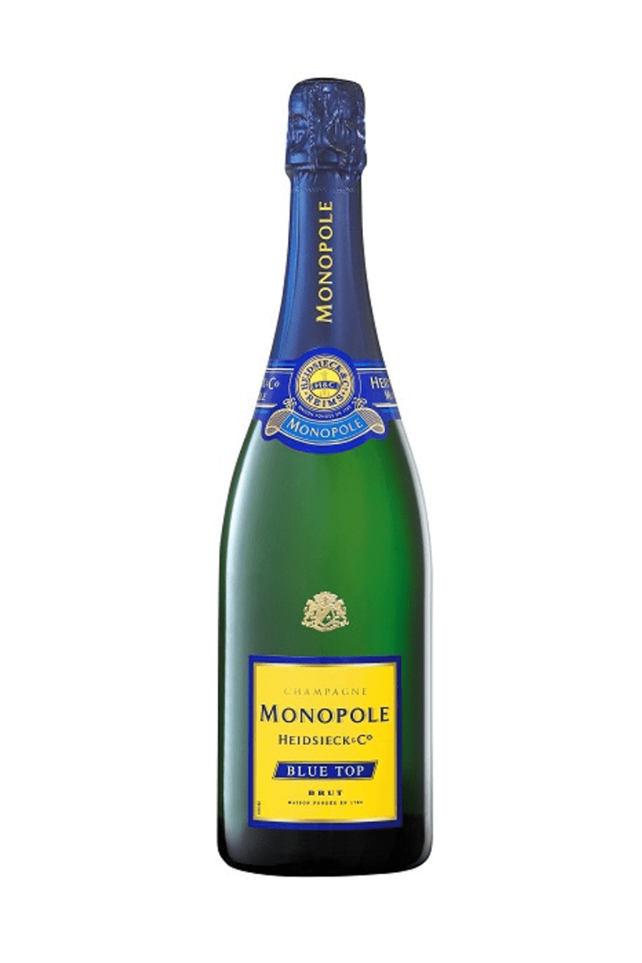 Heidsieck & Co Monopole Blue Top Brut French Brut Champagne 750ml glass bottle
