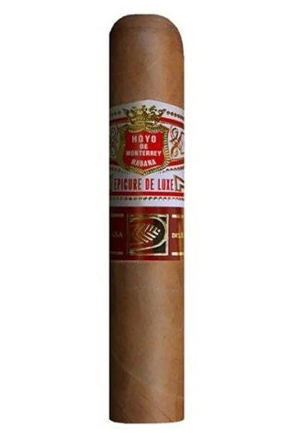 Hoyo de Monterrey Epicure De Luxe Cuban cigars in slide-lid box