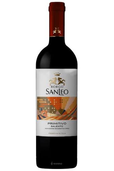 PRIMITIVO SALENTO IGT BORGO SAN LEO 75CL