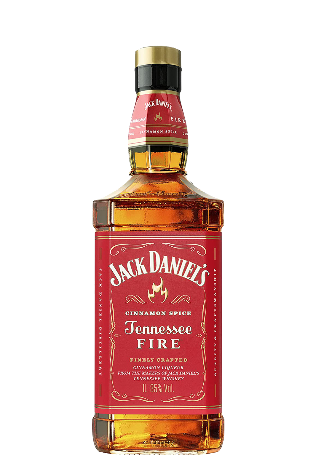 Jack Daniel's Tennessee Fire cinnamon whiskey liqueur 1 litre bottle
