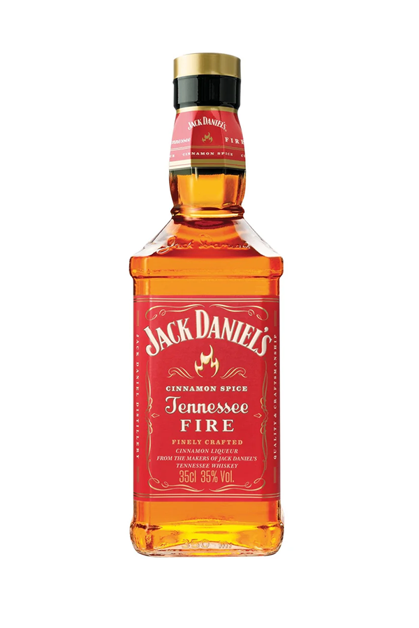 Jack Daniel's Tennessee Fire cinnamon whiskey liqueur 350ml bottle