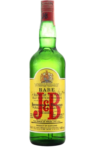 J&B Rare blended Scotch whisky 750ml green bottle