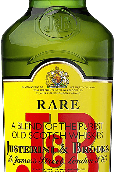 J&B RARE Blended Scotch Whisky