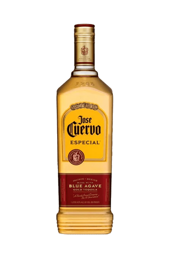 Jose Cuervo Especial Gold Mexican tequila 1 litre bottle