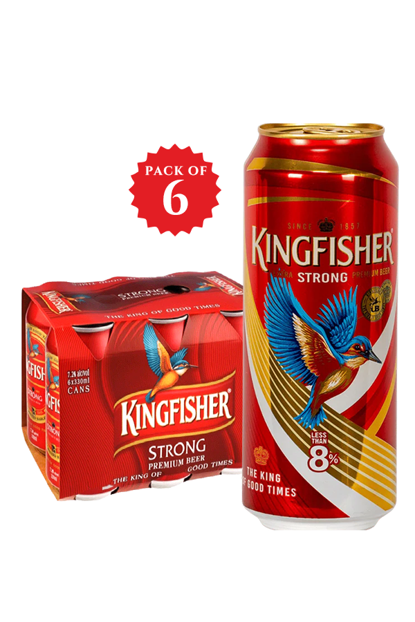 King Fisher Extra Strong Beer Can 50CL