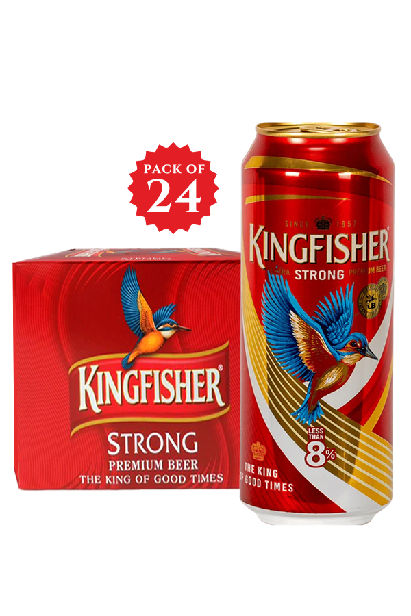 King Fisher Extra Strong Beer Can 50CL