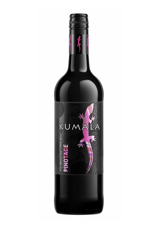 Kumala Pinotage South African Pinotage red wine 750ml glass bottle