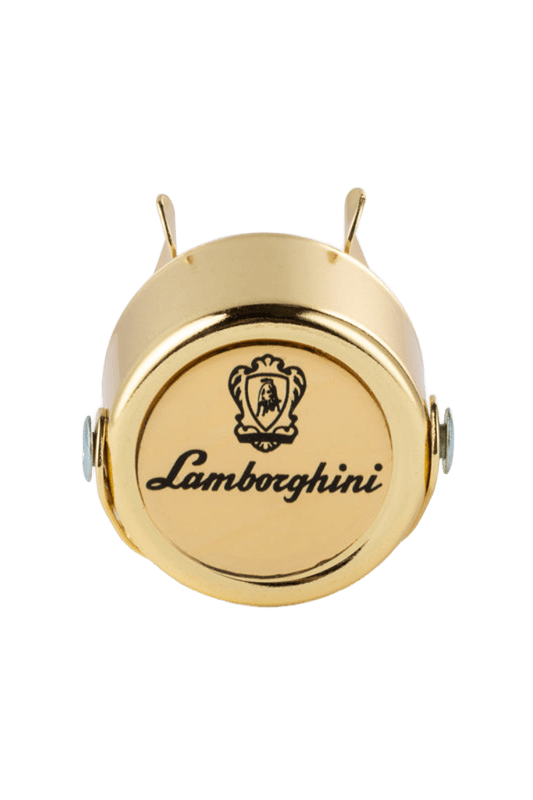 Lamborghini gold sparkling wine bottle stopper
